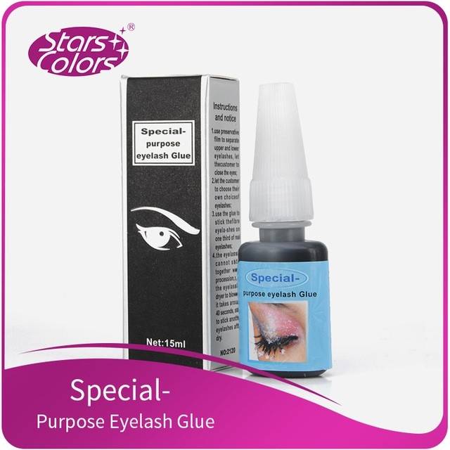 Special purpose eyelash glue stars colors star color lem bulu mata ekstensi tanam extension