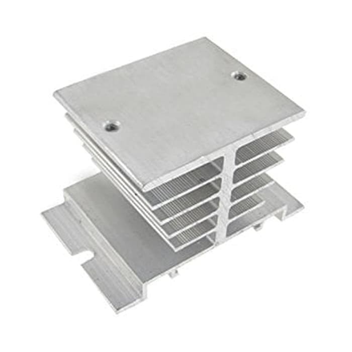 Heatsink Aluminium Pendingin untuk Solid State Relay SSR