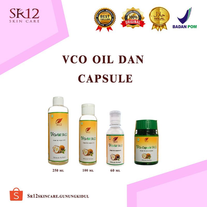 IMUN BOOSTER MINYAK KELAPA MURNI VCO OIL SR12 PENAMBAH IMUN TUBUH PENAMBAH NAFSU MAKAN ANAK obat sak
