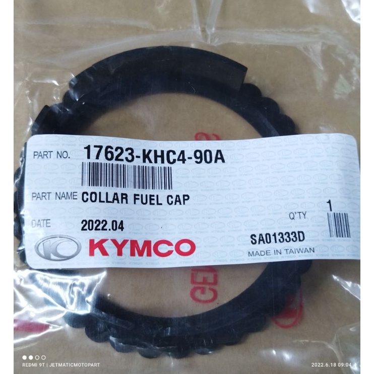 Ring tangki bensin Kymco Easy dan Metica
