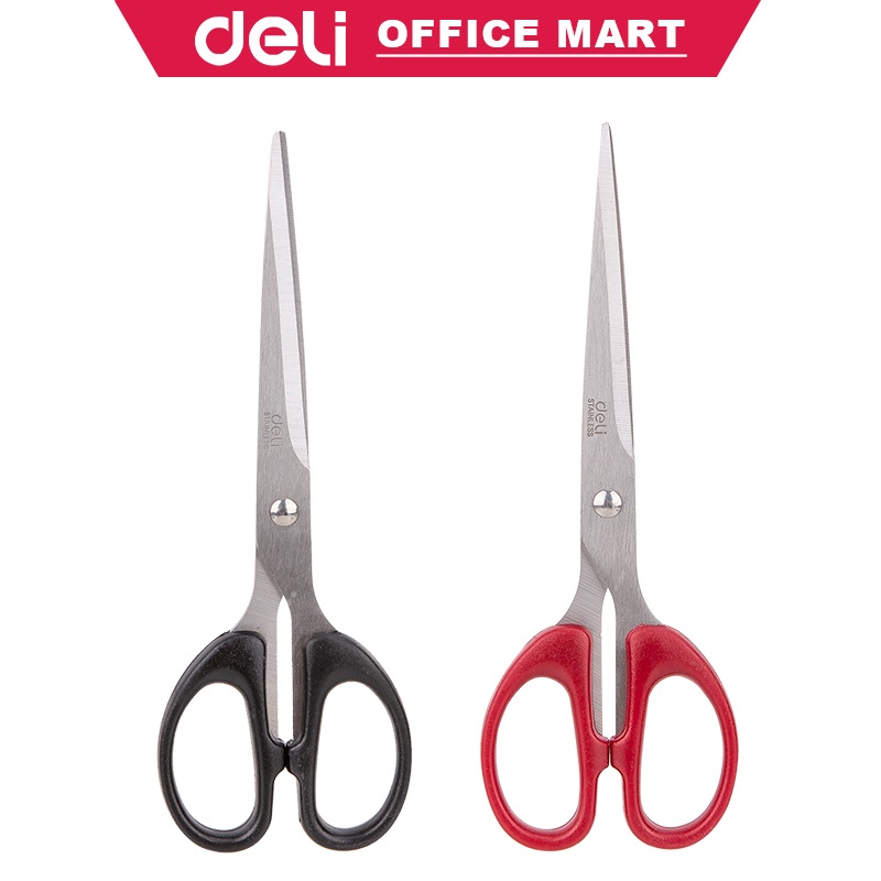 Deli Gunting Besi Tahan Karat 180mm 18cm Anti Karat Tajam Tahan Lama Scissors