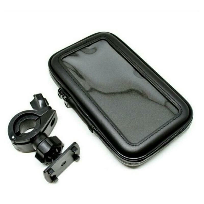 HOLDER HAPE MOTOR WATERPROOF DUDUKAN HP TAHAN AIR
