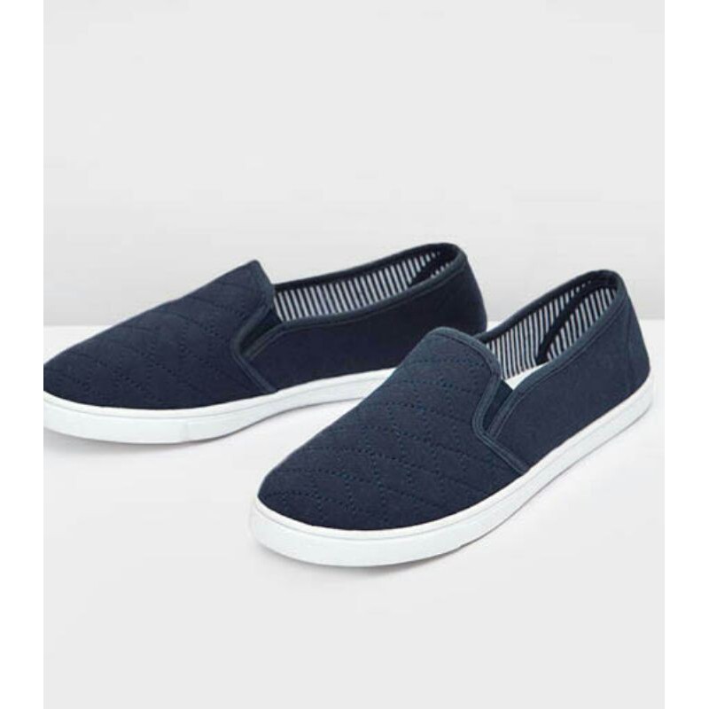 SEPATU SNEAKERS SOPHIE MARTIN PARIS PRIA SALE PROMO NAVY BIRU DONGKER F1774N1