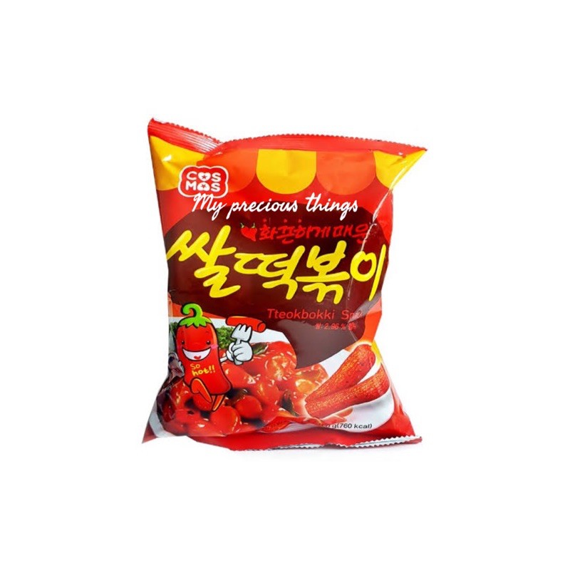 

Snack korea topokki pedas - cosmos
