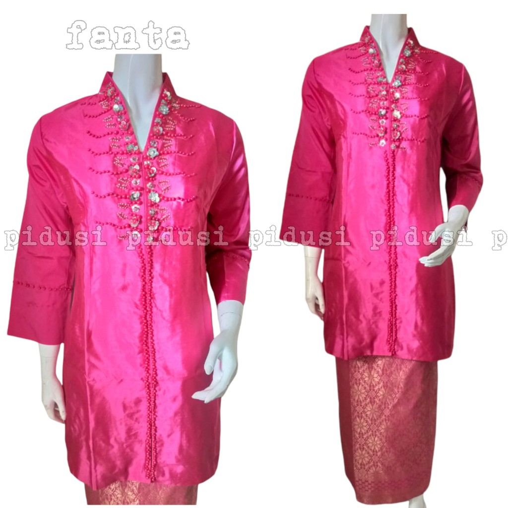 PROMO KEBAYA TAFFETA PAYET / KEBAYA TAFFETA TERBARU / KEBAYA PESTA FORMAL / KEBAYA MODERN