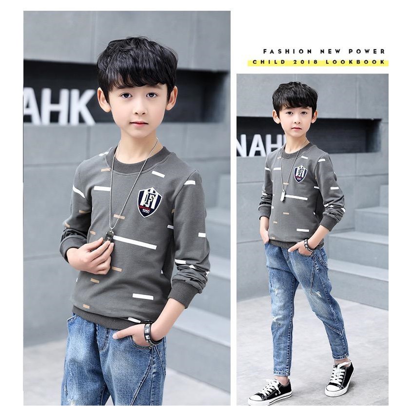 BS//COD//BAJU KIDS EVANO KAOS ANAK LAKI LAKI//lengan panjang fashion kids good quality