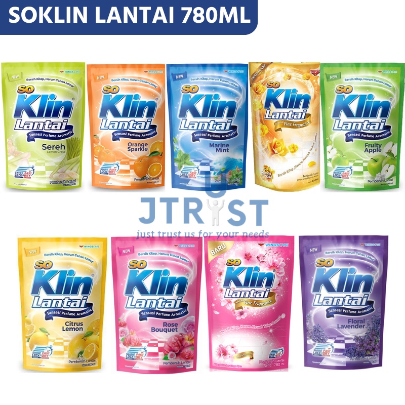 Jual Soklin Lantai Kemasan Pouch 780ml | Shopee Indonesia