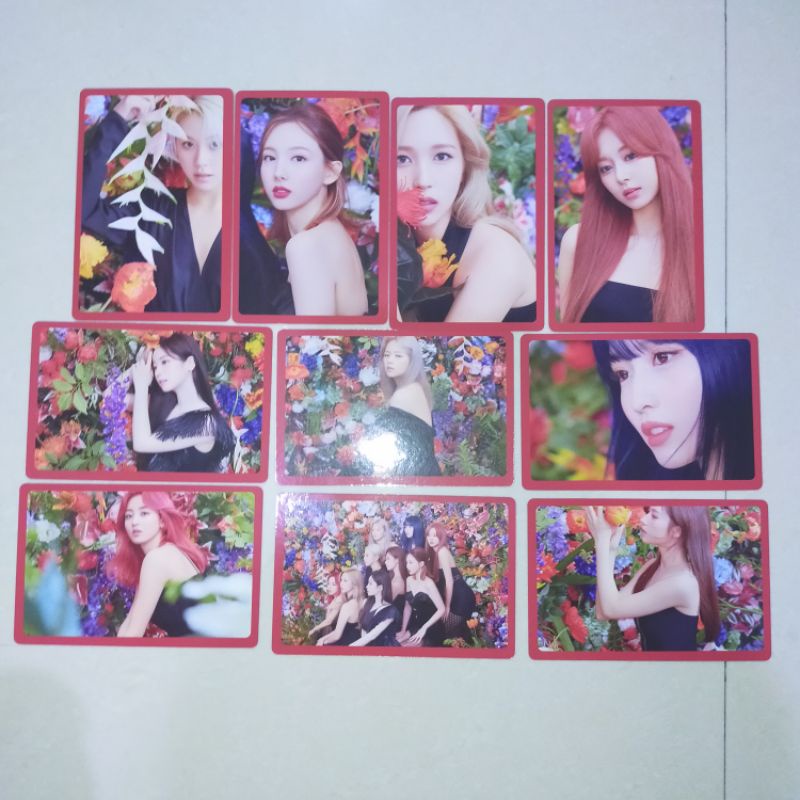 ( READY STOCK ) OFFICIAL PHOTOCARD PC TWICE EYES WIDE OPEN EWO BENEFIT