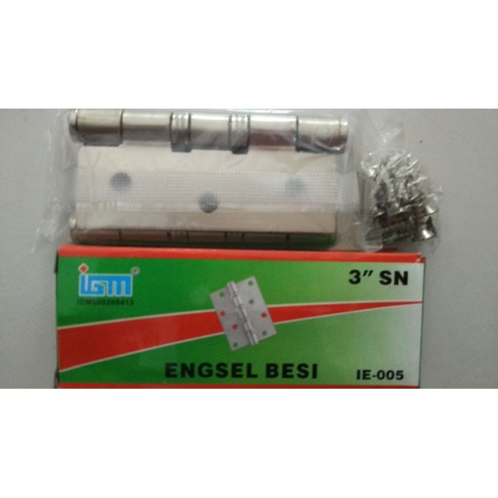 Engsel Besi 3" SN IGM IE-005 • Engsel Jendela IGM