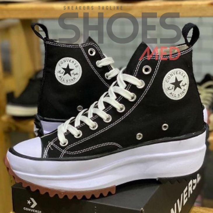 Converse Run Star Hike x JW Anderson Sepatu Convers Sneakers Wanita Premium BNIB