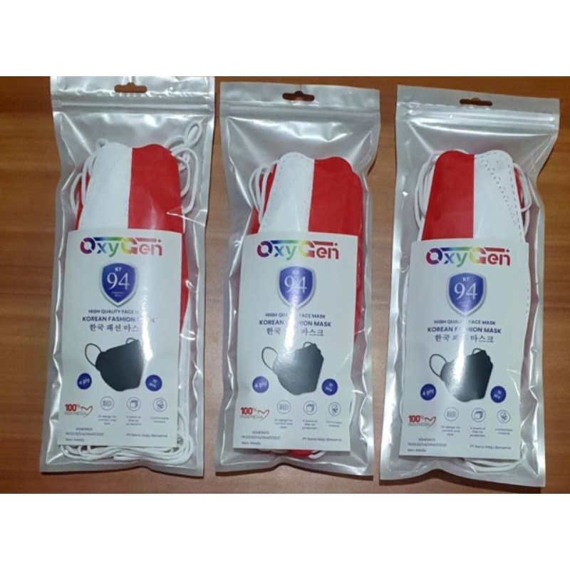 masker medis  merah putih kf94