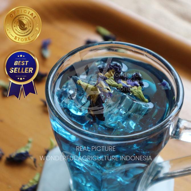 

[[BISA COD]] Teh Biru Bunga Telang Herbal 50 Gram (ORGANIC Butterfly Pea Tea) CUCI GUDANG Kode 274