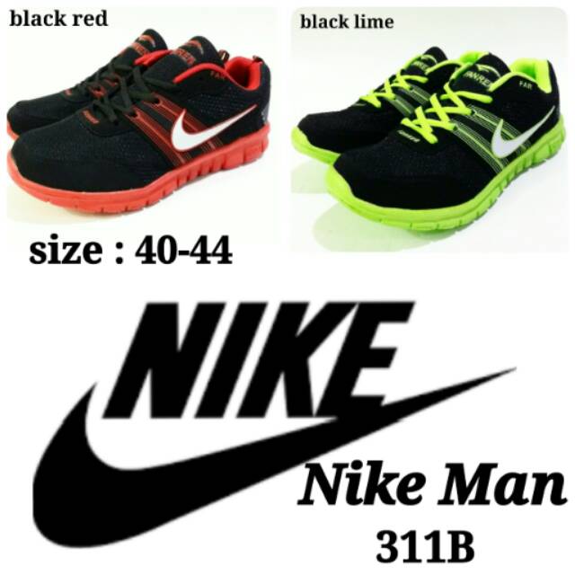 Sepatu sport nike man free run 311B sepatu lari cowok trrmurah dan terlaris