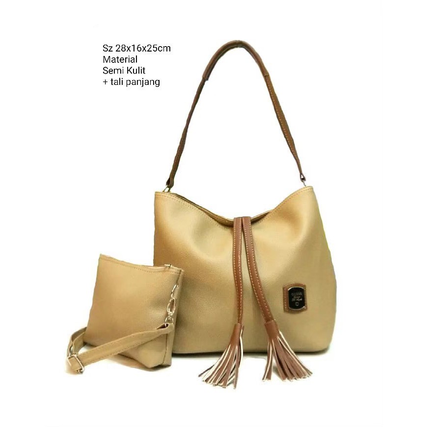 TAS SLP 2IN1  TAS SELEMPANG DOMPET TAS WANITA