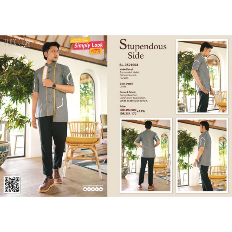 Simply Look SL-0521003 Daily Elegance Koko By Tuneeca Diskon Sale Promo