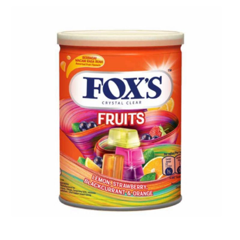 

Fox's Candy Fruits Kaleng 180G