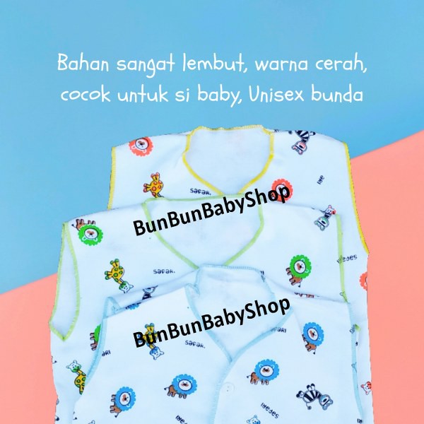 SNI Baju Bayi Atasan Kutung Perlengkapan Baby Baru Lahir New Born Cowok Cewek Perempuan Pakaian Mura