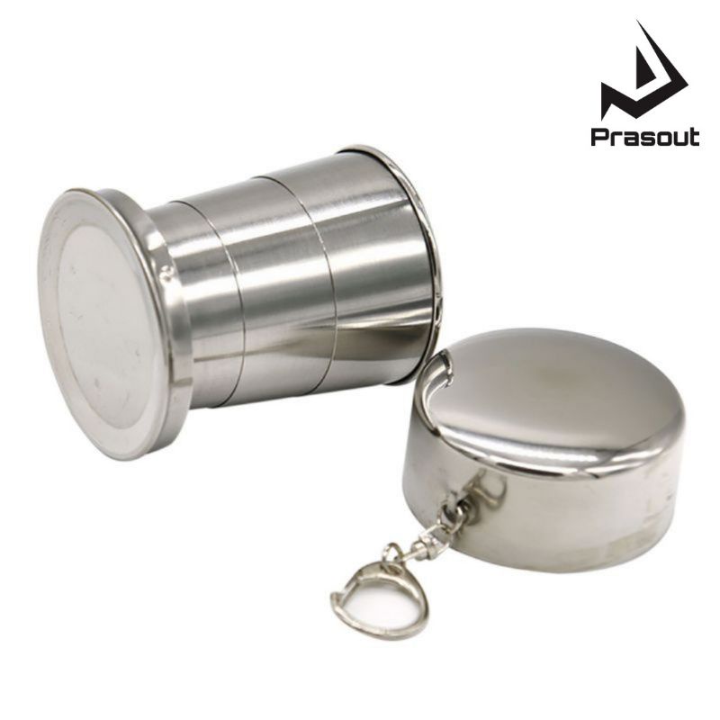 Gelas Lipat Stainless Steel - Gelas Lipat Camping