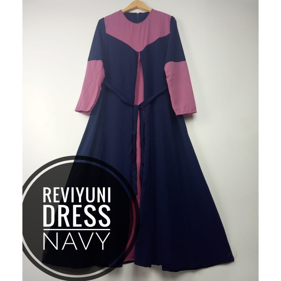 Gamis sabyan reviyuni rempel Ruffle serut busui syari woolpeach busana muslim jatuh