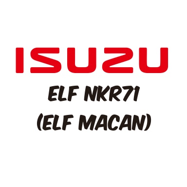 Pola Miniatur Truk Isuzu NKR71 (Elf Macan)
