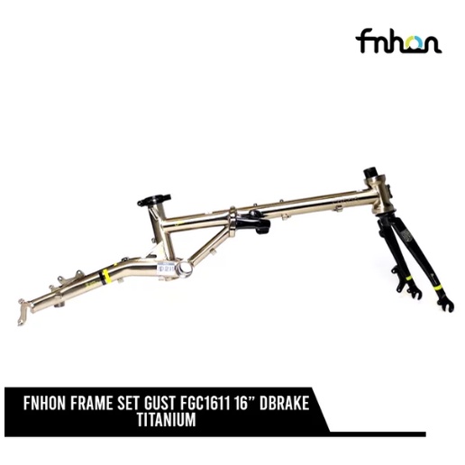 FNHON FRAME SET GUST DISC STD 20" TITANIUM