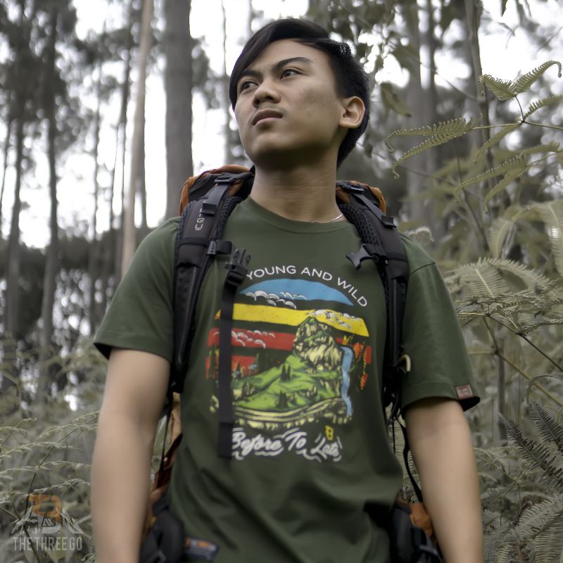 Hooper T-Shirt (Hijau army)