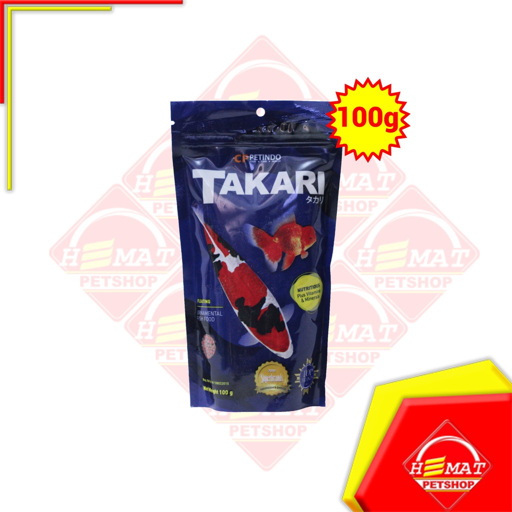 Makanan / Pelet Ikan - Takari Fish Food 100gr