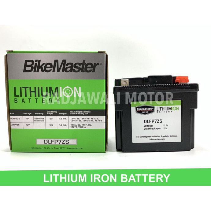 Aki Lithium Iron Nmax Dlfp7Zs 7Amp Ytz7S Gtz7S Bikemaster