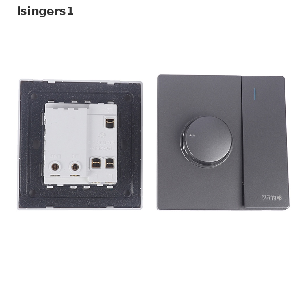 (lsingers1) Saklar Dimmer Dinding 220V Untuk Kipas Angin Plafon