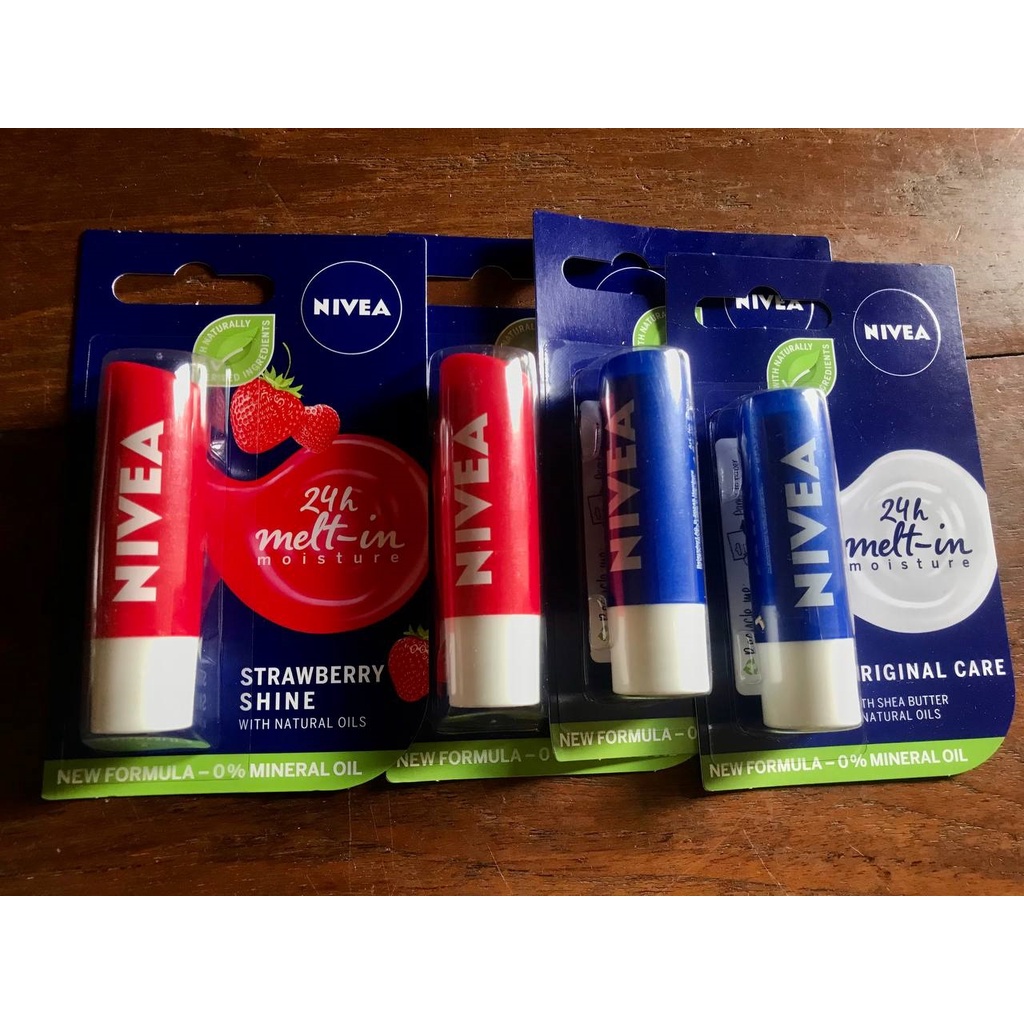 NIVEA Lip Balm 4.8 gr Pelembab Bibir