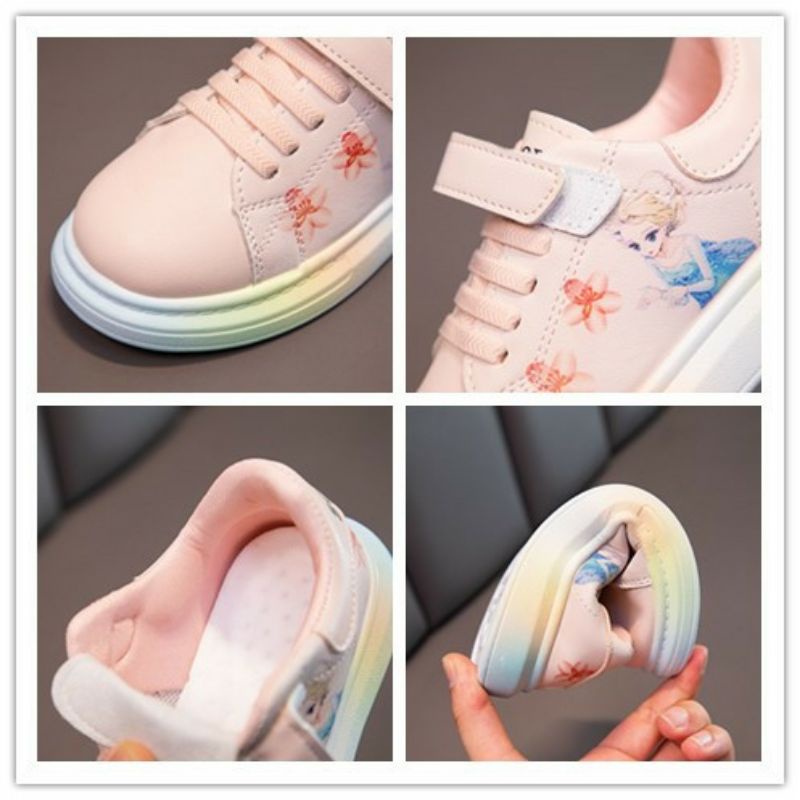 Sepatu Anak Perempuan Frozen Untuk Fashion, Travelling Umur 5-12 Tahun