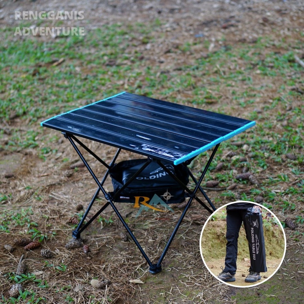 Meja Lipat Portable Folding Table DHAULAGIRI 503 Memancing Camping Meja Outdoor