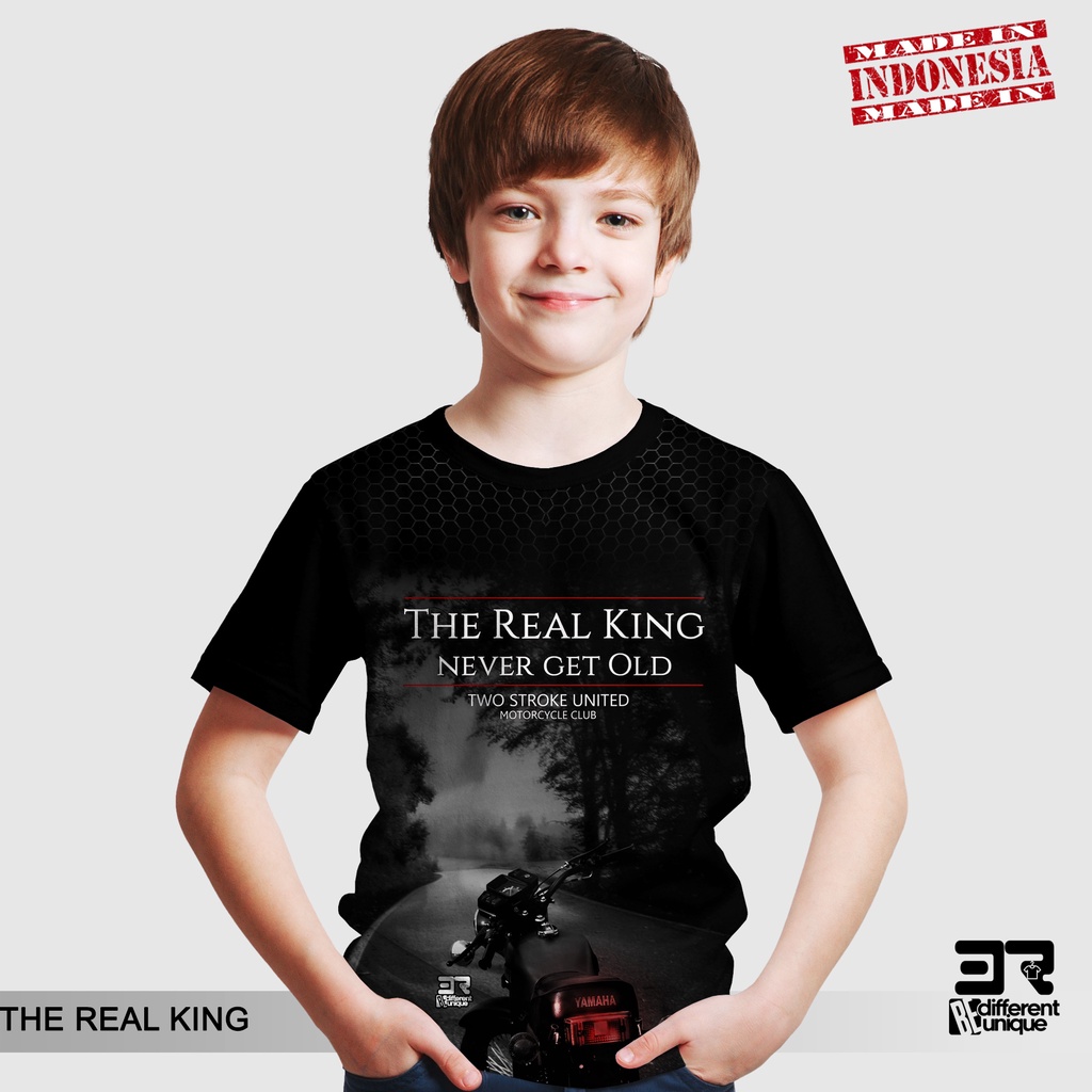 [ COD / BAYAR DI TEMPAT ] KAOS DISTRO PRINTING ANAK ANAK GAMBAR MOTOR YAMAHA EX KING RXZ RX SPESIAL 