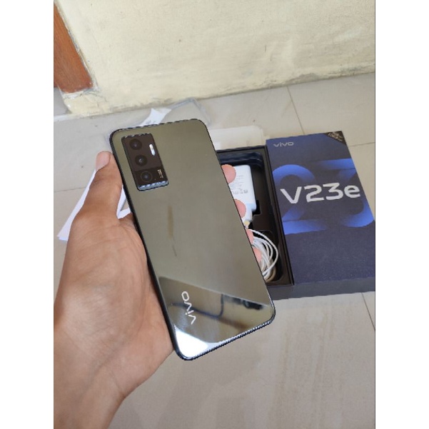 vivo v23e 8/128 second lengkap mulus