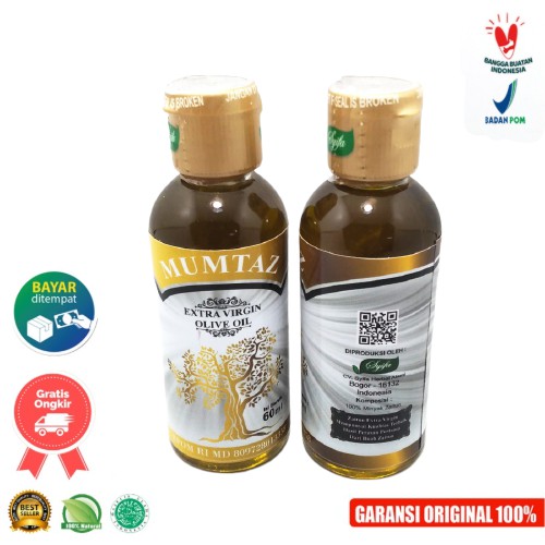 Minyak Zaitun Mumtaz Olive Oil Extra Virgin 60ml