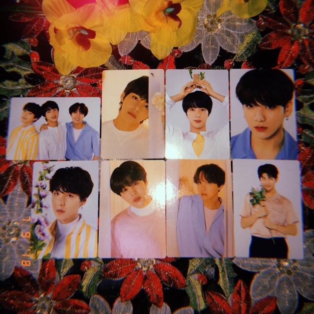 OFFICIAL BTS MINI PHOTOCARD LOVE YOURSELF MD TOUR