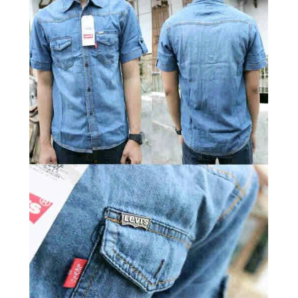 Kemeja pendek Jeans Levi's XXL