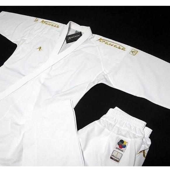 Flume | Baju Karate Kumite Arawaza Onyx Air Gold Wkf Approved Original