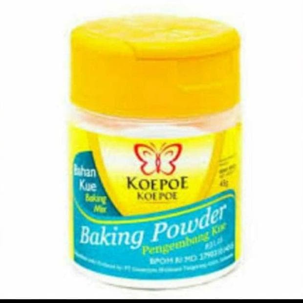 

KOEPOE KOEPOE BAKING POWDER 45 GRAM