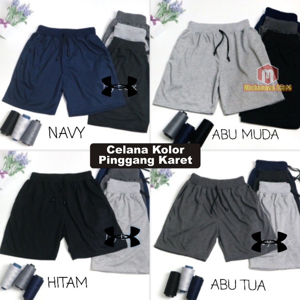 Celana Kolor Pendek Clana Olahraga Jogging Basket Celana Sport gym Pria Wanita