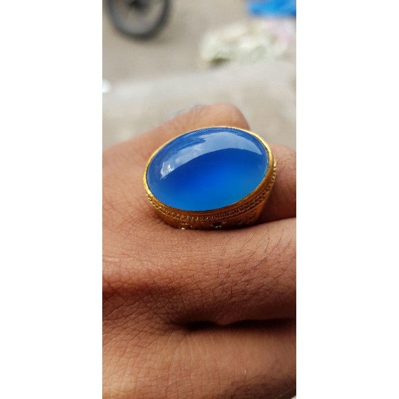 BATU AKIK BIRU TINTA BATU RAJA