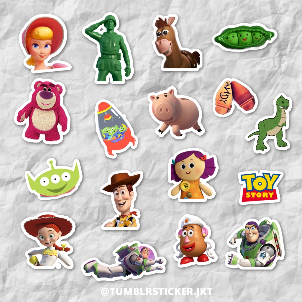 

STICKER AESTHETIC TOY STORY PACK | STICKER TUMBLR LAPTOP | STICKER AESTHETIC HP JURNAL | STICKER CASE HP