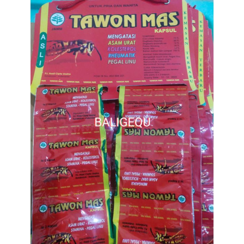TAWON MAS Kapsul