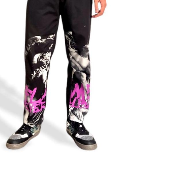 ➥ Flame Everyday Sculpture Baggy Pants ♛