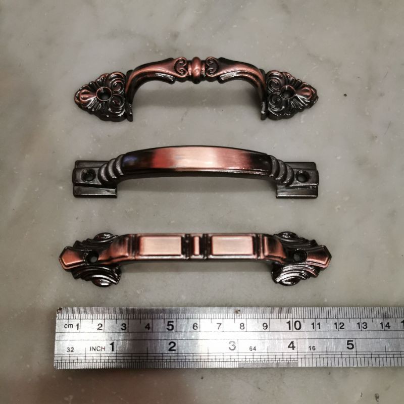 tarikan laci antik / handle lemari / hendel gagang top tarikan jendela pintu kecil