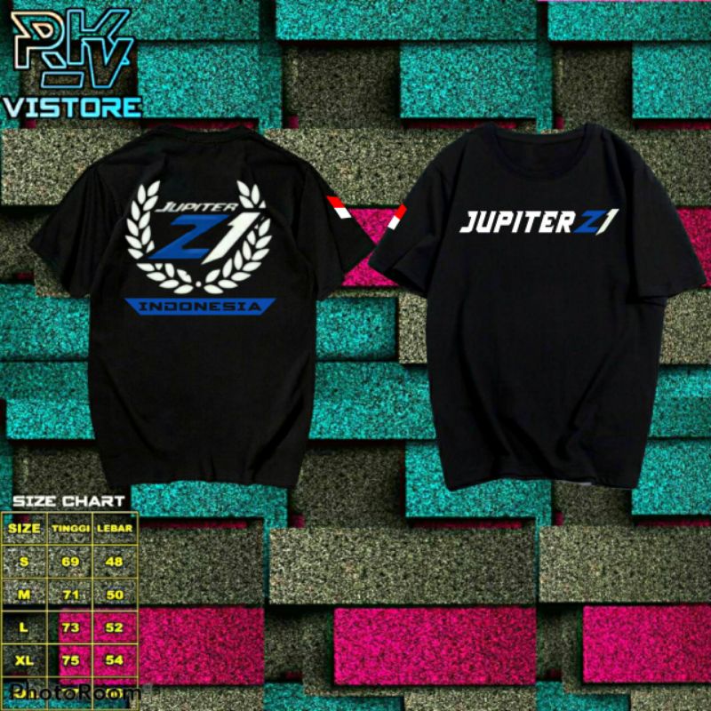 KAOS JUPITER Z1 YAMAHA INDONESIA | BIRU