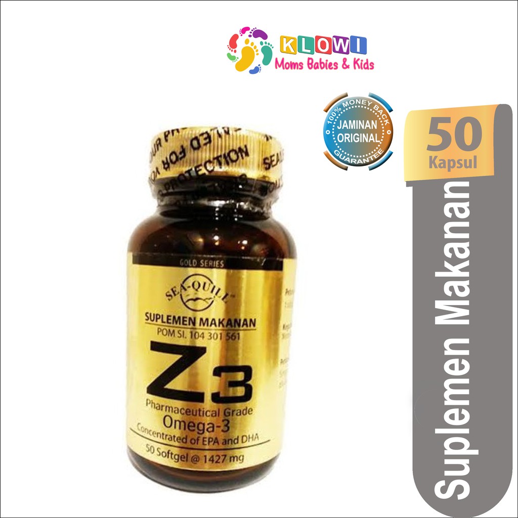 Sea Quill Z-3 Omega-3 Suplemen Kesehatan Jantung - 50 ...