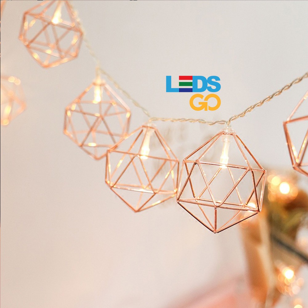  Lampu  Hias  LED  Short Hexagonal 20 LED  3m Shopee  Indonesia