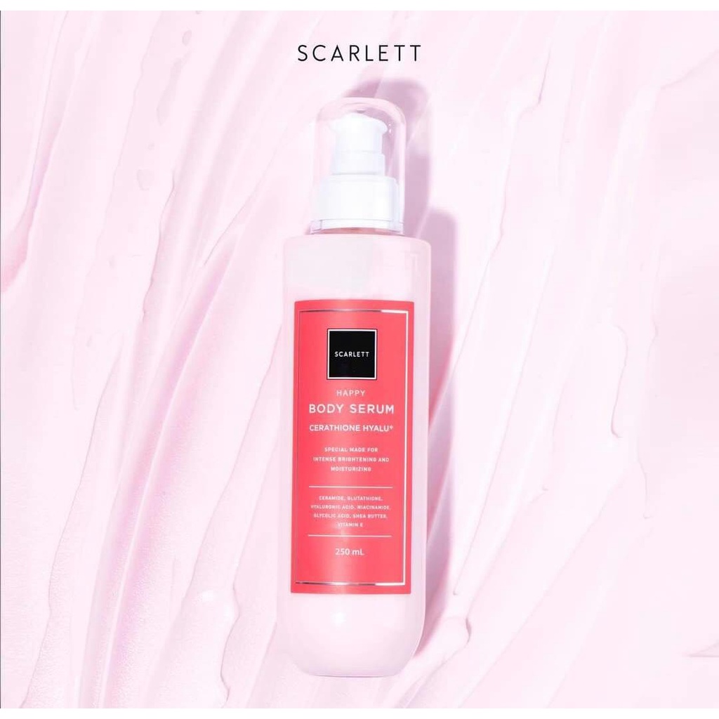 Scarlett Happy Series Whitening Body Serum Scarlet Body Serum