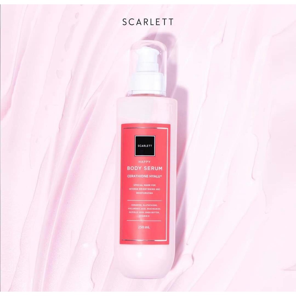 Scarlett Happy Series Whitening Body Serum Scarlet Body Serum